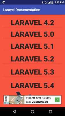 Emulate Android APK LARAVEL ALL IN ONE DOCUMENT