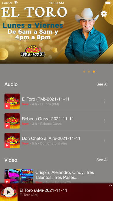 Emulate iPhone app La Raza - Houston using MyAndroid