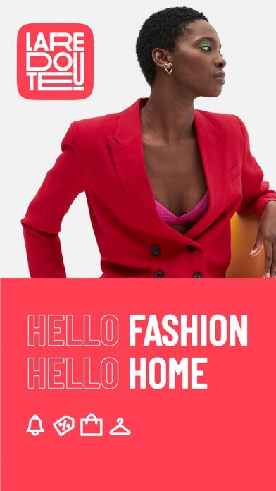 Emulate iPhone app La Redoute,Fashion, Home&Decor using MyAndroid