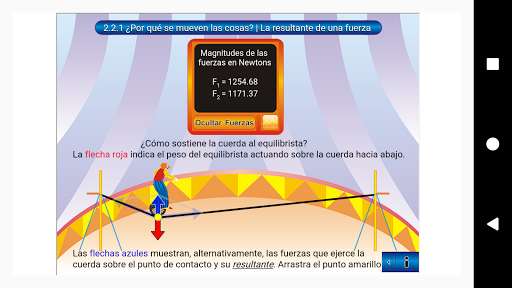 Run android online APK La resultante de una fuerza Segundo Secundaria from MyAndroid or emulate La resultante de una fuerza Segundo Secundaria using MyAndroid