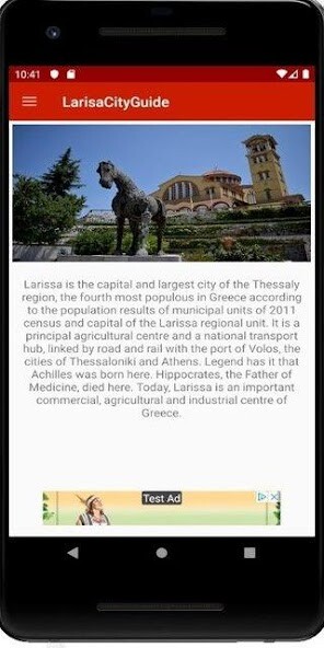 Run android online APK Larissa City Guide from MyAndroid or emulate Larissa City Guide using MyAndroid