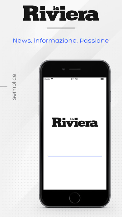 Emulate iPhone app La Riviera Edicola Digitale using MyAndroid