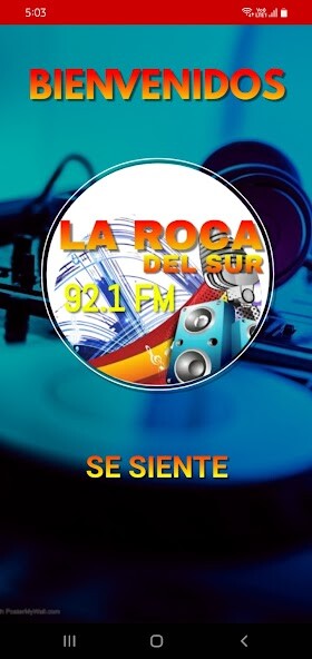 Run android online APK La Roca del Sur 92.1 FM from MyAndroid or emulate La Roca del Sur 92.1 FM using MyAndroid