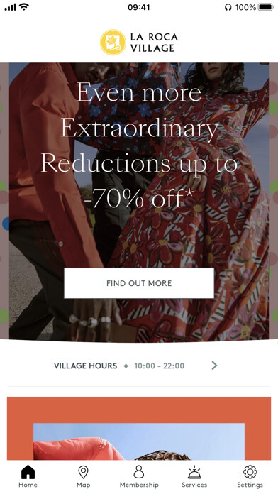 Emulate iPhone app La Roca Village using MyAndroid