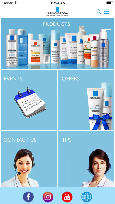 Emulate iPhone app La Roche-Posay Egypt using MyAndroid Emulate iPhone app La Roche-Posay Egypt using MyAndroid
