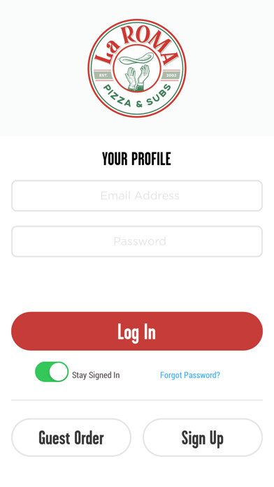Emulate iPhone app La Roma Pizza & Subs using MyAndroid Emulate iPhone app La Roma Pizza & Subs using MyAndroid