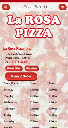 Run android online APK La Rosa Pizza Inc. from MyAndroid or emulate La Rosa Pizza Inc. using MyAndroid