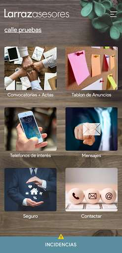 Run android online APK Larraz Asesores Comunidades from MyAndroid or emulate Larraz Asesores Comunidades using MyAndroid