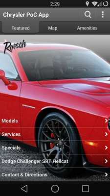 Emulate Android APK Larry Roesch Chrysler Dealer