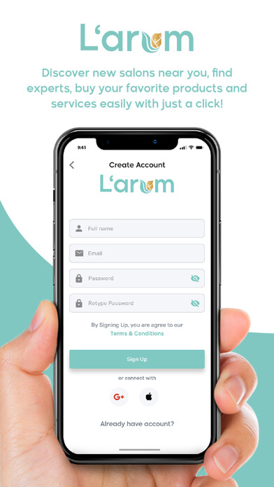 Emulate iPhone app Larum - لاروم using MyAndroid Emulate iPhone app Larum - لاروم using MyAndroid