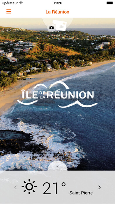 Emulate iPhone app La Réunion : L’Île Intense using MyAndroid