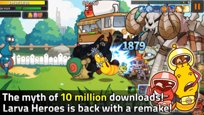 Emulate iPhone app Larva Heroes : Remake using MyAndroid Emulate iPhone app Larva Heroes : Remake using MyAndroid