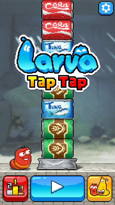 Emulate iPhone app Larva TapTap using MyAndroid Emulate iPhone app Larva TapTap using MyAndroid