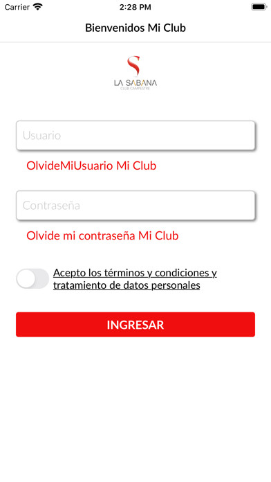 Emulate iPhone app La Sabana Club Campestre using MyAndroid Emulate iPhone app La Sabana Club Campestre using MyAndroid