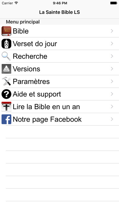 Emulate iPhone app La Sainte Bible LS using MyAndroid Emulate iPhone app La Sainte Bible LS using MyAndroid
