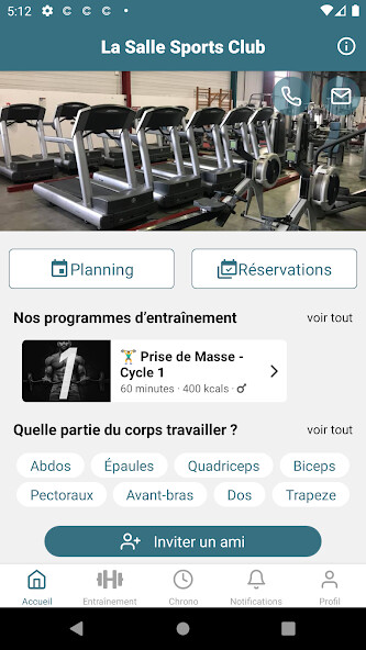 Run android online APK La Salle Sports Club from MyAndroid or emulate La Salle Sports Club using MyAndroid