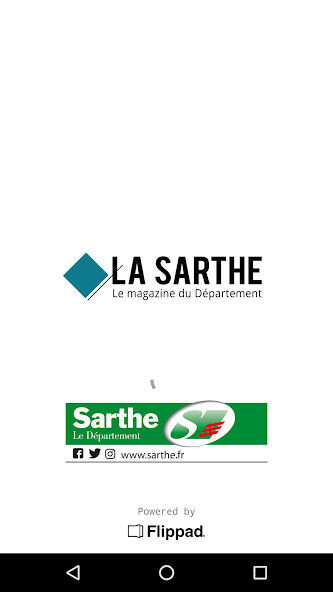 Emulate iPhone app La Sarthe - Le mag using MyAndroid Emulate iPhone app La Sarthe - Le mag using MyAndroid