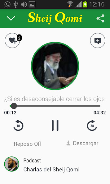 Run android online APK Las Charlas del Sheij Qomi from MyAndroid or emulate Las Charlas del Sheij Qomi using MyAndroid