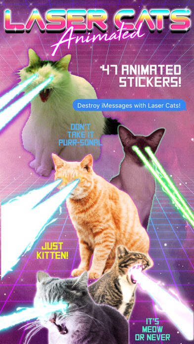 Emulate iPhone app Laser Cats Animated using MyAndroid Emulate iPhone app Laser Cats Animated using MyAndroid