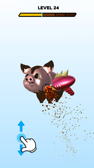 Emulate iPhone app Laser Clean 3D using MyAndroid