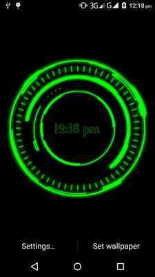 Emulate Android APK Laser Clock Live Wallpaper Emulate Android APK Laser Clock Live Wallpaper