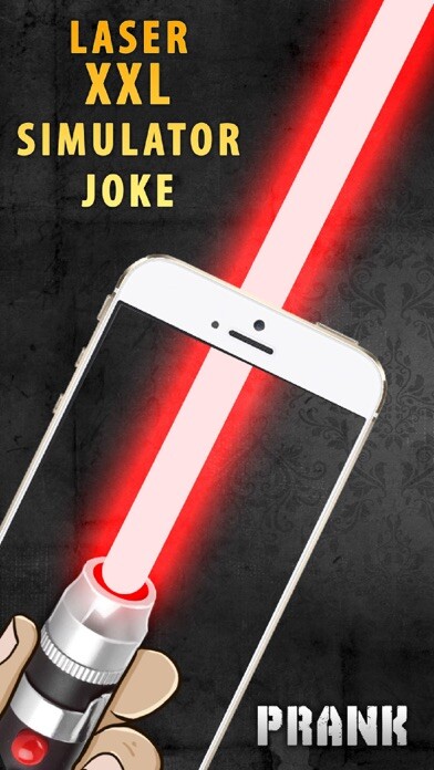 Emulate iPhone app Laser XXL Simulator Joke using MyAndroid Emulate iPhone app Laser XXL Simulator Joke using MyAndroid