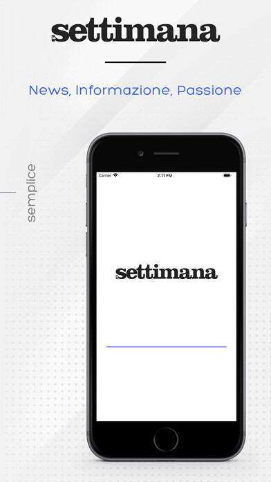Emulate iPhone app La Settimana Edicola Digitale using MyAndroid