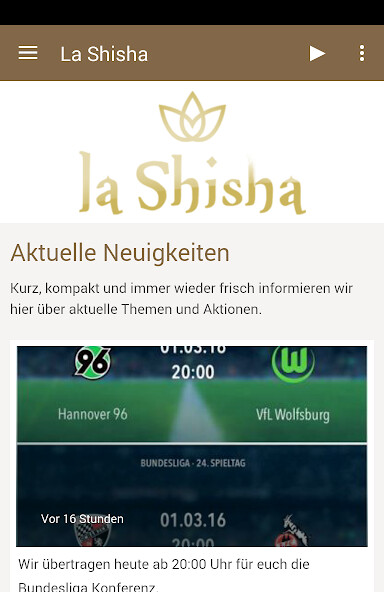 Run android online APK La Shisha Epfendorf from MyAndroid or emulate La Shisha Epfendorf using MyAndroid Run android online APK La Shisha Epfendorf from MyAndroid or emulate La Shisha Epfendorf using MyAndroid