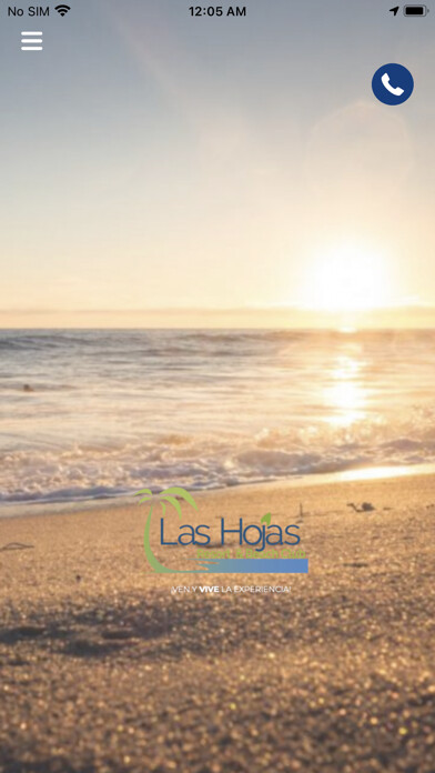 Emulate iPhone app Las Hojas Resort using MyAndroid Emulate iPhone app Las Hojas Resort using MyAndroid