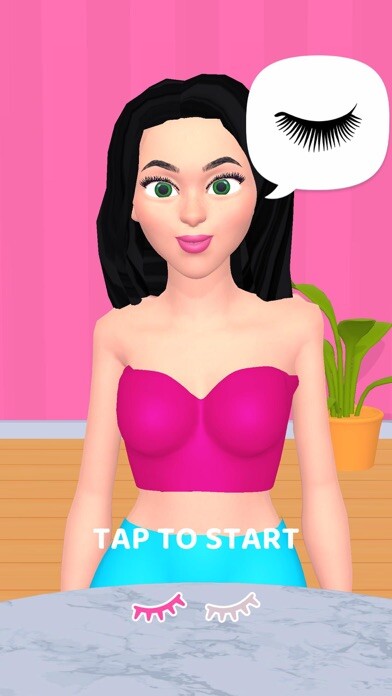 Emulate iPhone app Lash Salon using MyAndroid