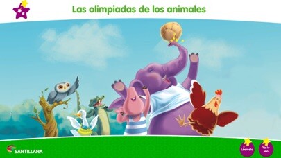 Emulate iPhone app Las olimpiadas de los animales using MyAndroid