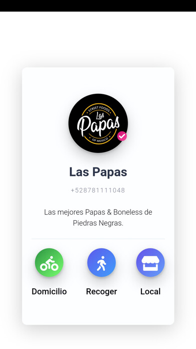Emulate iPhone app Las Papas using MyAndroid Emulate iPhone app Las Papas using MyAndroid