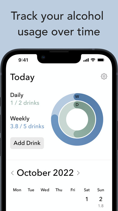 Emulate iPhone app Last Call - an alcohol tracker using MyAndroid