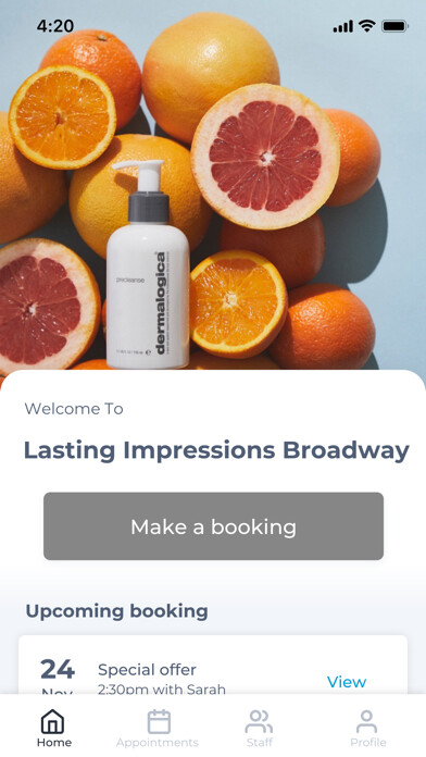 Emulate iPhone app Lasting Impressions Broadway using MyAndroid Emulate iPhone app Lasting Impressions Broadway using MyAndroid