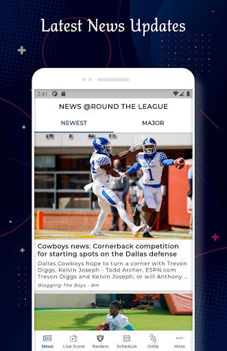 Run android online APK Las Vegas - Football Live Score & Schedule from MyAndroid or emulate Las Vegas - Football Live Score & Schedule using MyAndroid