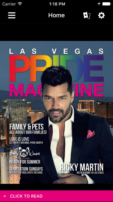 Emulate iPhone app Las Vegas Pride Magazine using MyAndroid Emulate iPhone app Las Vegas Pride Magazine using MyAndroid