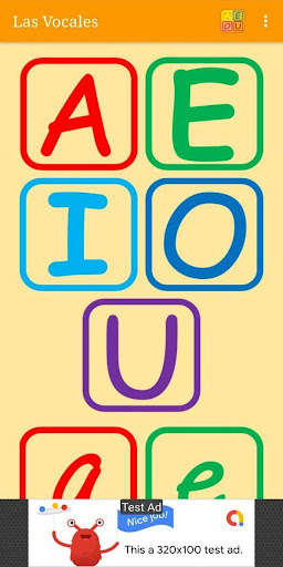 Run android online APK Las Vocales from MyAndroid or emulate Las Vocales using MyAndroid