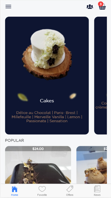 Emulate iPhone app LaTablePastry using MyAndroid Emulate iPhone app LaTablePastry using MyAndroid