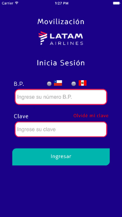 Emulate iPhone app LATAM Movilización using MyAndroid Emulate iPhone app LATAM Movilización using MyAndroid