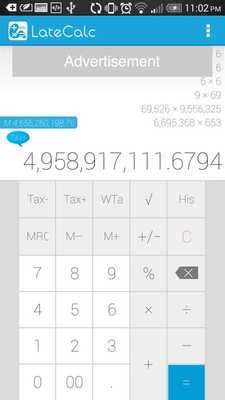 Emulate Android APK LateCalc - Calculator Emulate Android APK LateCalc - Calculator