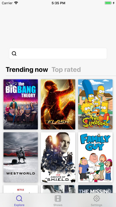 Emulate iPhone app Lately - Track TV Show Series using MyAndroid Emulate iPhone app Lately - Track TV Show Series using MyAndroid