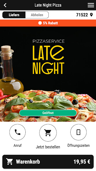 Run android online APK Late Night Pizza from MyAndroid or emulate Late Night Pizza using MyAndroid