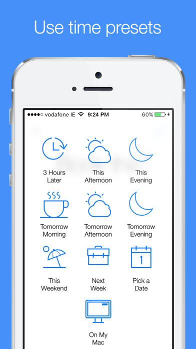 Emulate iPhone app Later - Create Quick Reminders using MyAndroid Emulate iPhone app Later - Create Quick Reminders using MyAndroid