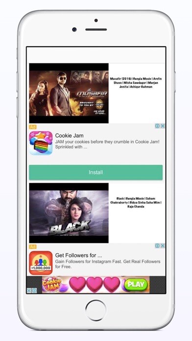 Emulate iPhone app Latest Bangla Movies using MyAndroid Emulate iPhone app Latest Bangla Movies using MyAndroid