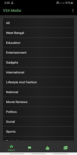 Run android online APK Latest Breaking News and Infotainment: V24 Media from MyAndroid or emulate Latest Breaking News and Infotainment: V24 Media using MyAndroid