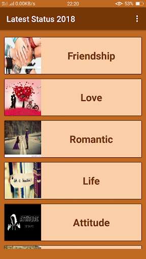 Run android online APK Latest English Status 2018 from MyAndroid or emulate Latest English Status 2018 using MyAndroid