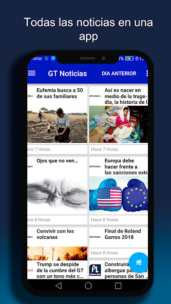 Run android online APK Latest Guatemala News from MyAndroid or emulate Latest Guatemala News using MyAndroid