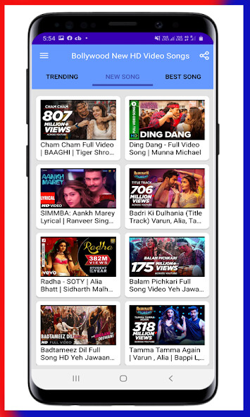 Run android online APK Latest Hindi Video Songs HD from MyAndroid or emulate Latest Hindi Video Songs HD using MyAndroid