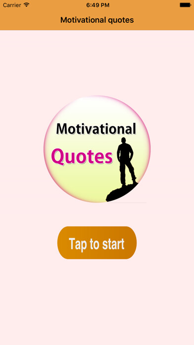 Emulate iPhone app Latest Motivational Quotes using MyAndroid Emulate iPhone app Latest Motivational Quotes using MyAndroid