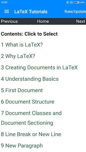 Run android online APK LaTeX in Easy Tutorials from MyAndroid or emulate LaTeX in Easy Tutorials using MyAndroid